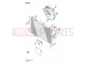 SUZUKI SFV650U L0 (2010) Gladius (E19) 18 - RADIATOR
