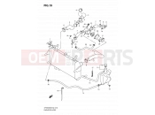 SUZUKI SFV650U L0 (2010) Gladius (E19) 19 - RADIATOR HOSE