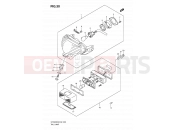 SUZUKI SFV650U L0 (2010) Gladius (E19) 30 - REAR COMBINATION LAMP