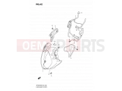 SUZUKI SFV650U L0 (2010) Gladius (E19) 42 - HEADLAMP COVER