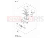 SUZUKI SFV650U L0 (2010) Gladius (E19) 54 - FRONT MASTER CYLINDER