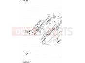 SUZUKI SFV650U L4 (2014) Gladius (E21) 56 - FRAME COVER