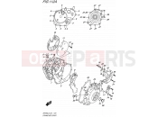 SUZUKI SFV650U L5 (2015) Gladius (E21) 112A - CRANKCASE COVER