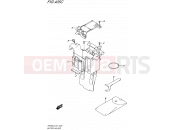SUZUKI SFV650U L5 (2015) Gladius (E21) 405C - BATTERY HOLDER (SFV650UL5 E21)