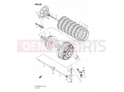SUZUKI SFV650UA L0 (2010) Gladius (E19) 20 - CLUTCH