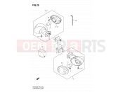 SUZUKI SFV650UA L0 (2010) Gladius (E19) 29 - TURNSIGNAL LAMP