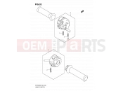 SUZUKI SFV650UA L0 (2010) Gladius (E19) 32 - HANDLE SWITCH