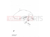 SUZUKI SFV650UA L0 (2010) Gladius (E19) 43A - FRONT FENDER (MODEL L0)