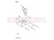 SUZUKI SFV650UA L0 (2010) Gladius (E19) 56 - REAR CUSHION LEVER