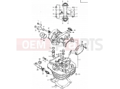 SUZUKI SP370 N (1992) 1 - CYLINDER HEAD