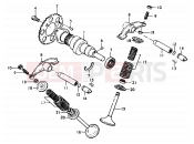 SUZUKI SP370 N (1992) 6 - CAM SHAFT - VALVE