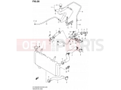 SUZUKI SV1000S K7 (2007) (E03) 20 - RADIATOR HOSE