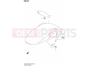 SUZUKI SV1000S K7 (2007) (E03) 47 - FRONT FENDER