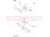 SUZUKI SV1000S K7 (2007) (E03) 51 - HANDLE LEVER (SV1000K6 E33)