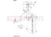 SUZUKI SV1000S K7 (2007) (E03) 75 - REAR MASTER CYLINDER