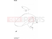 SUZUKI SV1000S K7 (2007) (E19) 49 - FRONT FENDER
