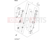 SUZUKI SV1000S K7 (2007) (E24) 62 - FRONT DAMPER