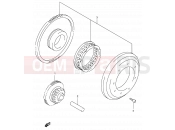 SUZUKI SV650 K4 (2004) 8 - STARTER CLUTCH