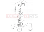 SUZUKI SV650 K4 (2004) 16 - FUEL PUMP (MODEL K3/K4)
