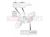 SUZUKI SV650 K4 (2004) 54 - LABEL (MODEL K3/K4/K5/K6)
