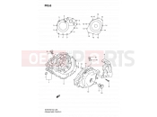 SUZUKI SV650A K9 (2009) (E24) 6 - CRANKCASE COVER