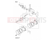 SUZUKI SV650A K9 (2009) (E24) 7 - CRANKSHAFT