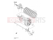 SUZUKI SV650A K9 (2009) (E24) 22 - CLUTCH