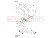 SUZUKI SV650S L0 (2010) (E03,E28,E33) 38 - REAR COMBINATION LAMP