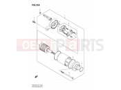 SUZUKI SV650S L0 (2010) (E24) 25A - STARTING MOTOR (MODEL L0)