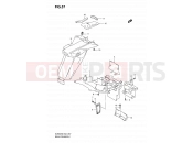 SUZUKI SV650S L0 (2010) (E24) 57 - REAR FENDER (WITHOUT ABS)
