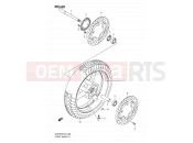 SUZUKI SV650S L0 (2010) (E24) 69 - FRONT WHEEL (SEE NOTE)