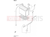 SUZUKI SV650S L2 (2012) (E02) 31 - BATTERY (SV650SL2 E24)