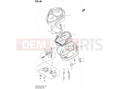 SUZUKI SV650S L2 (2012) (E02) 40 - SPEEDOMETER (SV650SUL2 E24)