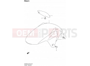 SUZUKI SV650S L2 (2012) (E02) 61 - FRONT FENDER (SV650SL2 E02)