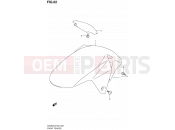 SUZUKI SV650S L2 (2012) (E24) 62 - FRONT FENDER (SV650SL2 E24)