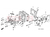 HONDA NES1251 @125 2001 E-2 CYLINDER HEAD