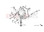 HONDA NES1251 @125 2001 E-7 RIGHT CRANKSHAFT COVER