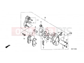 HONDA NES1256 @125 2006 F-12 FRONT BRAKE CALIPER
