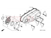 HONDA NES125Y @125 2000 E-11 LEFT CRANKSHAFT COVER