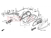 HONDA NES125Y @125 2000 F-18 AIR FILTER