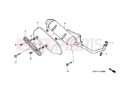 HONDA NES1501 @150 2001 F-19 EXHAUST DRUM