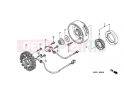 HONDA NES1505 @150 2005 E-8 GENERATOR