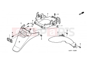 HONDA NES1505 @150 2005 F-22 REAR FENDER