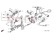 HONDA NES1505 @150 2005 F-25 WIRING HARNESS