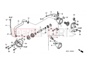 HONDA NES1506 @150 2006 E-6 WATER PUMP