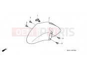 HONDA NES1506 @150 2006 F-7 FRONT FENDER