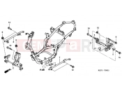 HONDA NES1506 @150 2006 F-26 FRAME HOUSING