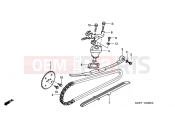 HONDA NES150Y @150 2000 E-4 TIMING CHAIN ​​/ TENSIONER