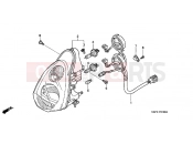 HONDA NES150Y @150 2000 F-1 HEADLIGHT