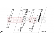 HONDA NES150Y @150 2000 F-11 FRONT FORK